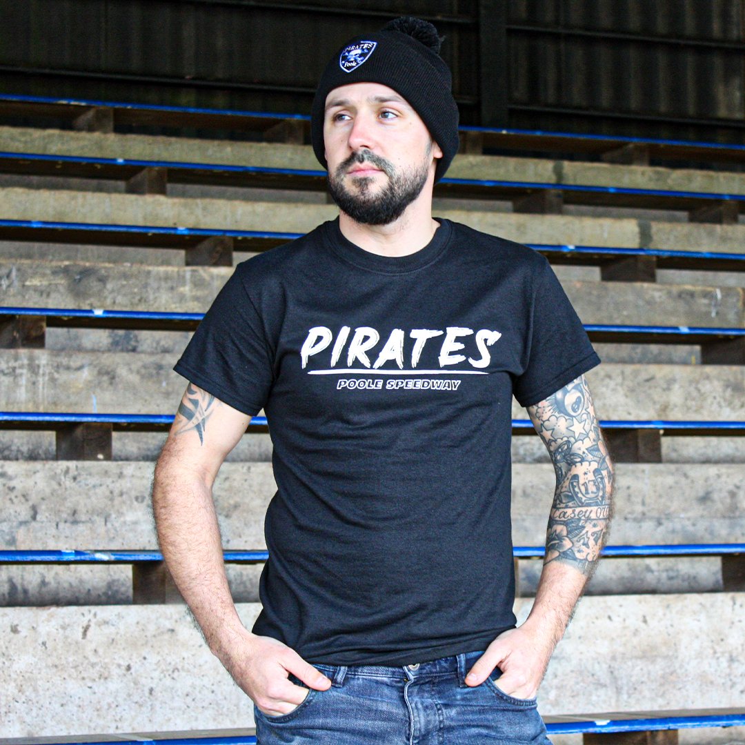 Poole Pirates Black T-shirt